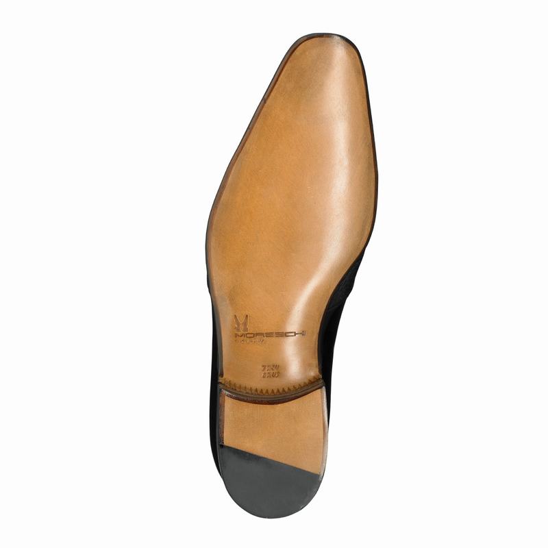 Mokasyny Russell And Bromley Lugano Męskie Czarne | OPI7154QB