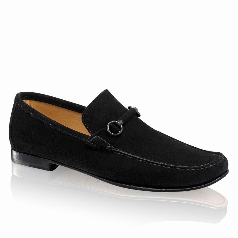 Mokasyny Russell And Bromley Misty Męskie Czarne | EUL7329YX