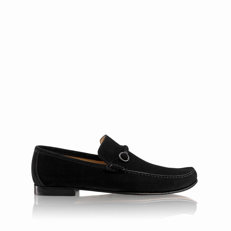 Mokasyny Russell And Bromley Misty Męskie Czarne | EUL7329YX