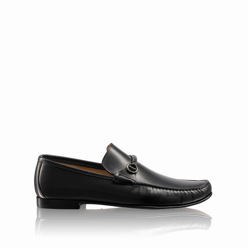 Mokasyny Russell And Bromley Misty Męskie Czarne | IEG3983HW