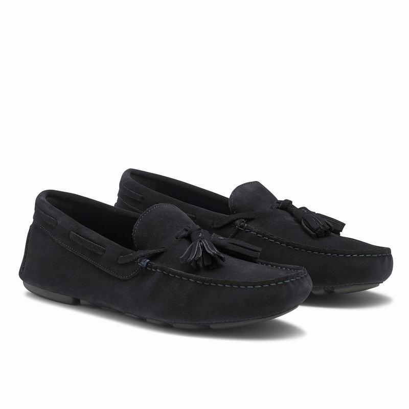 Mokasyny Russell And Bromley Monza Męskie Niebieskie | LTS963QS