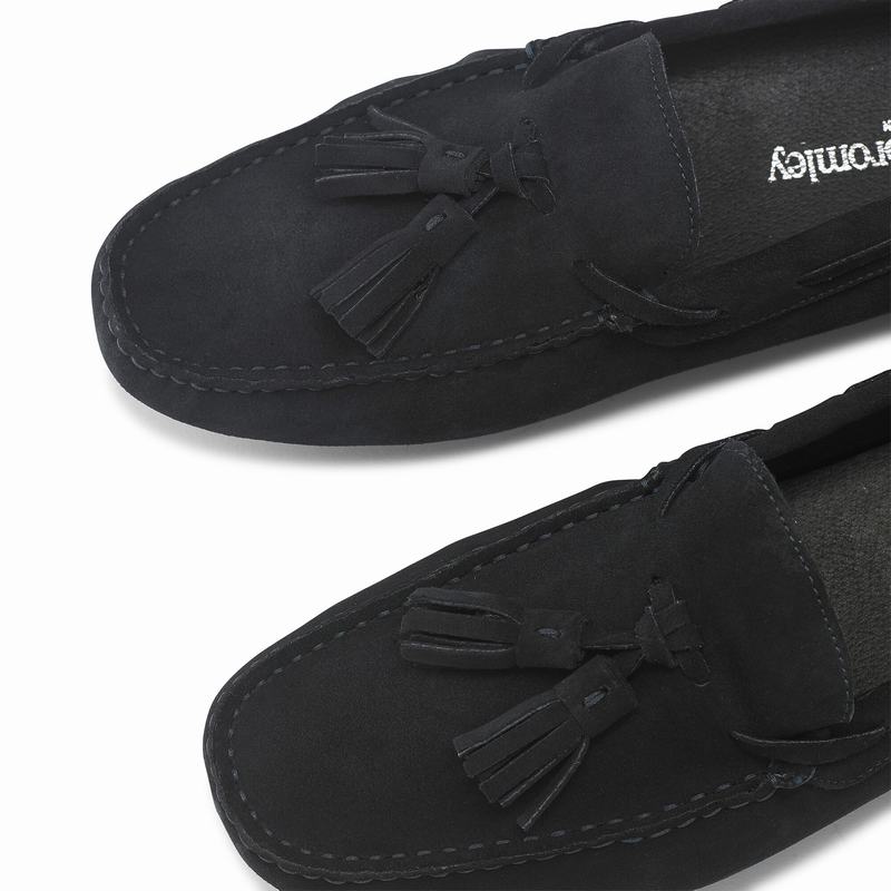 Mokasyny Russell And Bromley Monza Męskie Niebieskie | LTS963QS