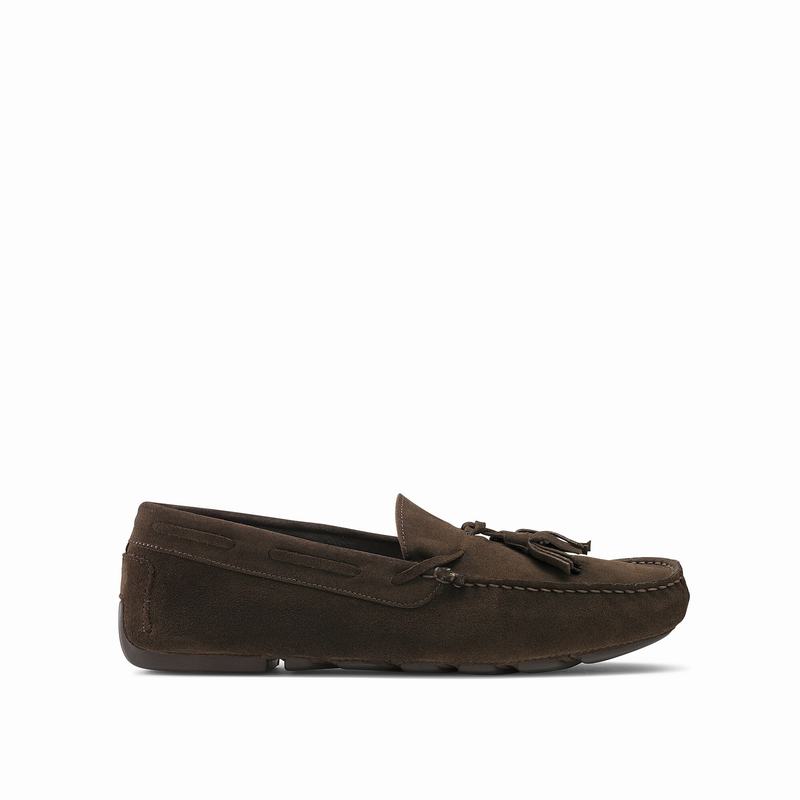Mokasyny Russell And Bromley Monza Męskie Brązowe | RVY10065PJ