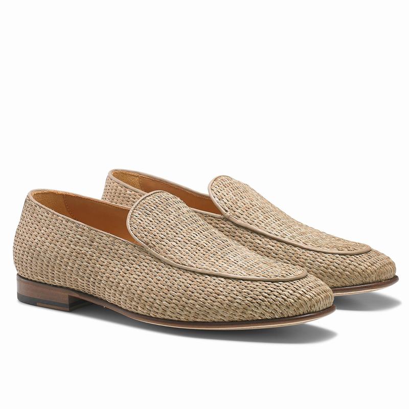 Mokasyny Russell And Bromley Palma Męskie Brązowe | MQI4371NB