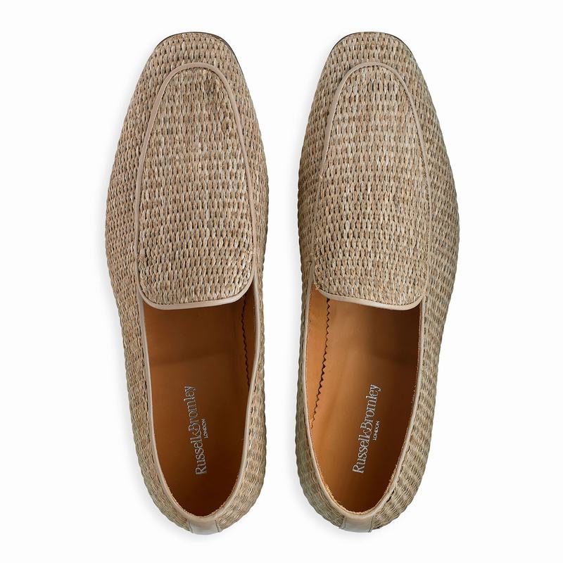 Mokasyny Russell And Bromley Palma Męskie Brązowe | MQI4371NB