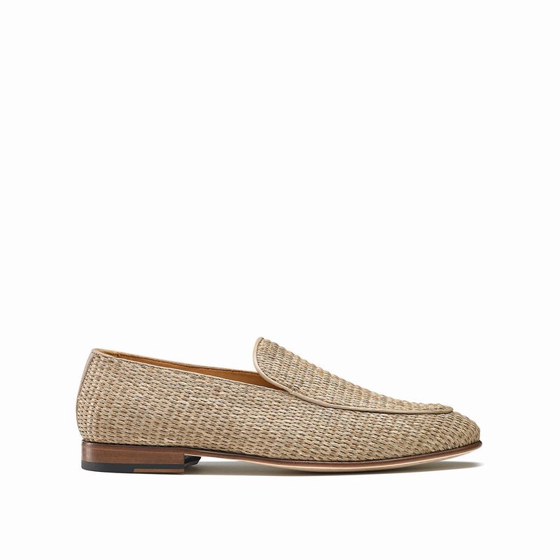 Mokasyny Russell And Bromley Palma Męskie Brązowe | MQI4371NB