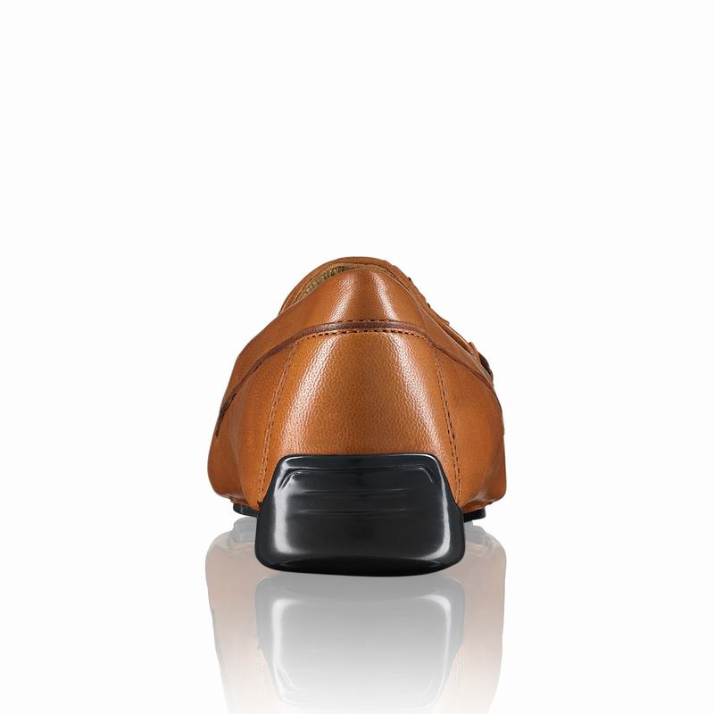 Mokasyny Russell And Bromley Petra Damskie Brązowe | BAD7644LR