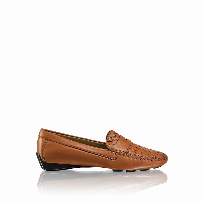 Mokasyny Russell And Bromley Petra Damskie Brązowe | BAD7644LR