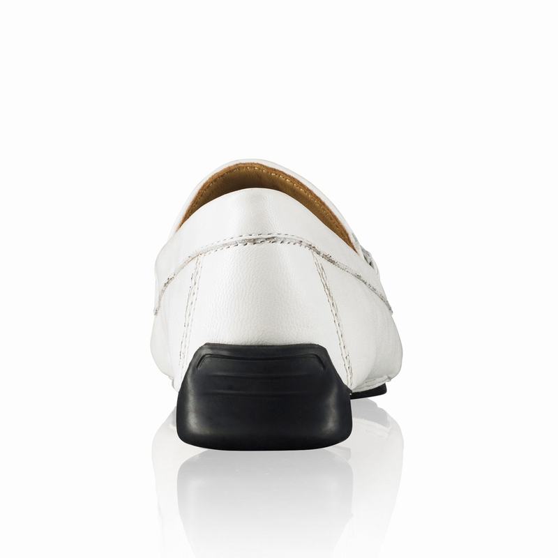 Mokasyny Russell And Bromley Petra Damskie Białe | FJR5775RB