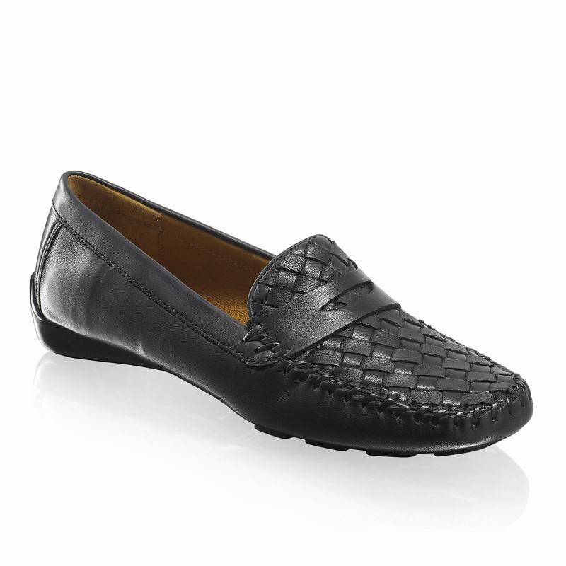 Mokasyny Russell And Bromley Petra Damskie Granatowe | PEU7839SD
