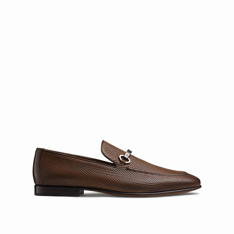 Mokasyny Russell And Bromley Pluto Męskie Brązowe | HZF6990VV