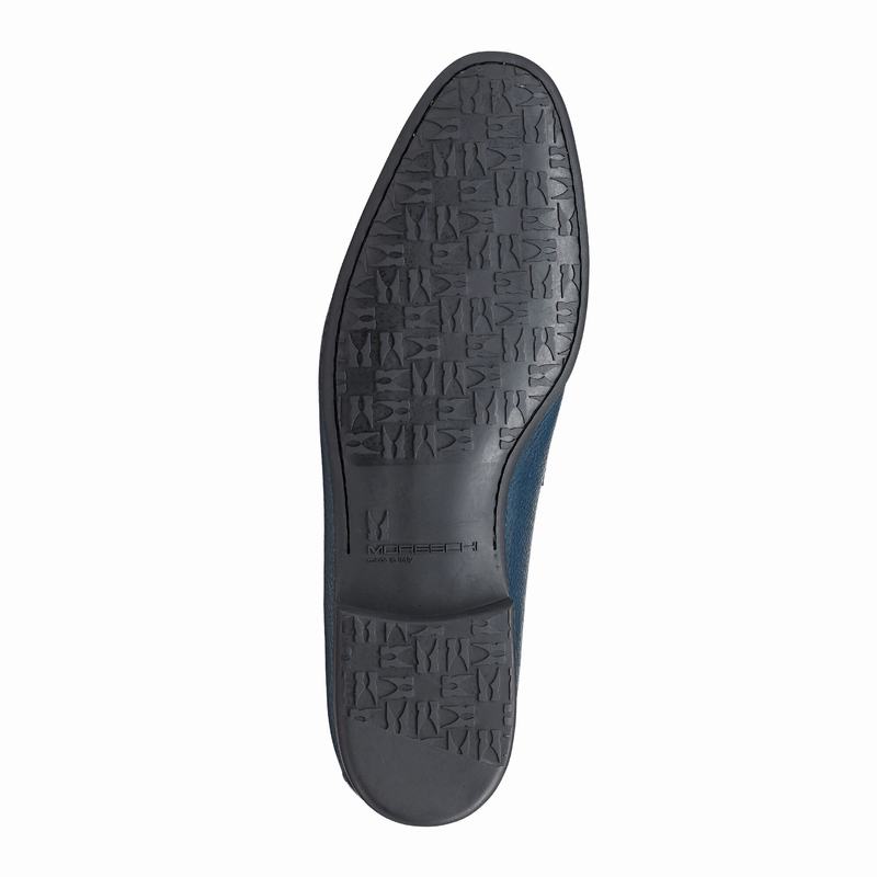 Mokasyny Russell And Bromley Wonder Męskie Niebieskie | OKW2891JT