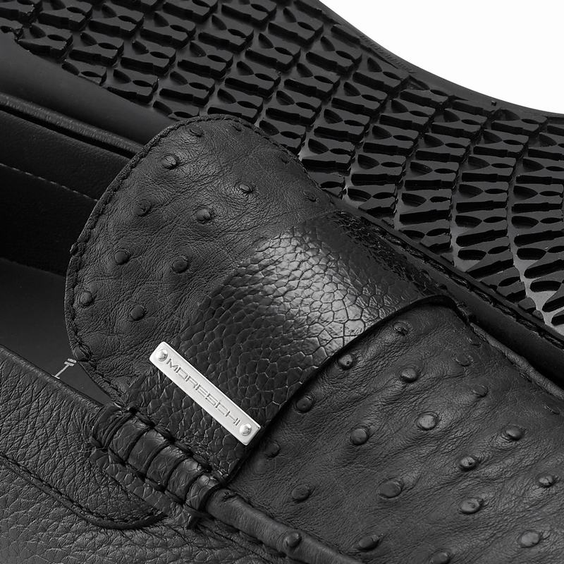 Mokasyny Russell And Bromley Yoga Męskie Czarne | MKW7445HE