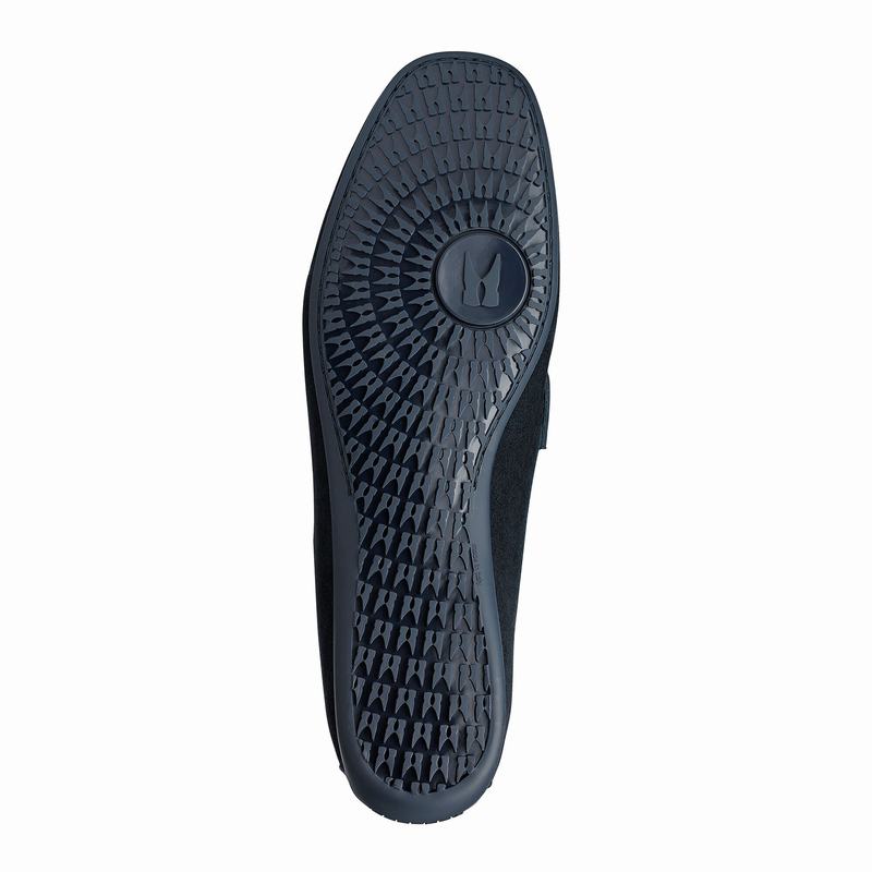 Mokasyny Russell And Bromley Yoga Męskie Niebieskie | PDZ9462TY