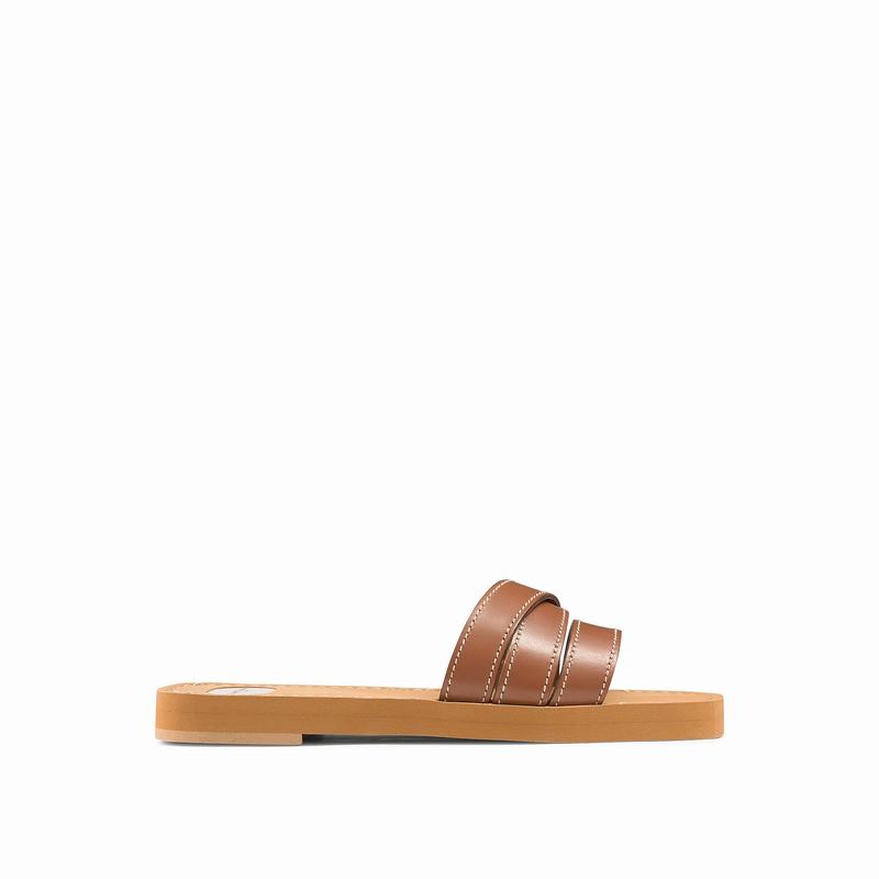 Mules Buty Russell And Bromley Bon Voyage Damskie Brązowe | IXK6663NL