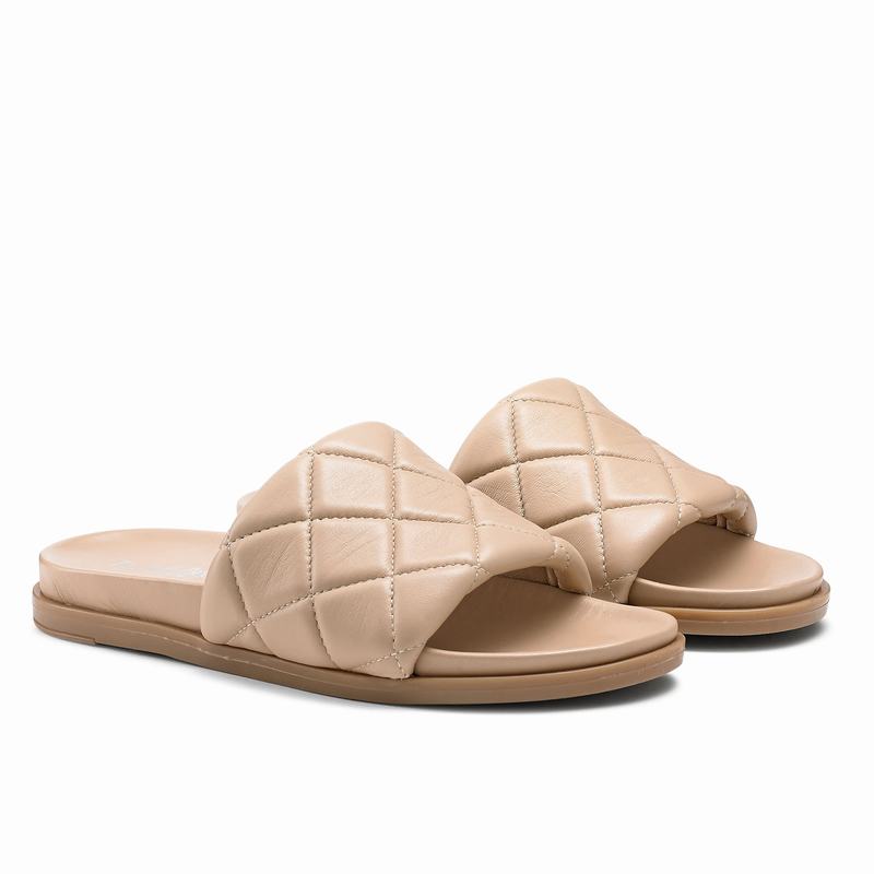 Mules Buty Russell And Bromley Quiltsoft Damskie Różowe | OXW894VZ