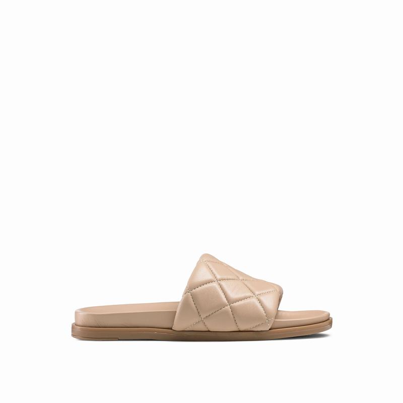 Mules Buty Russell And Bromley Quiltsoft Damskie Różowe | OXW894VZ