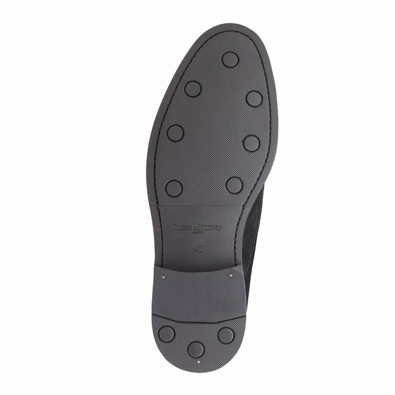 Pustynne Buty Russell And Bromley Classic Męskie Czarne | AJL2685RY