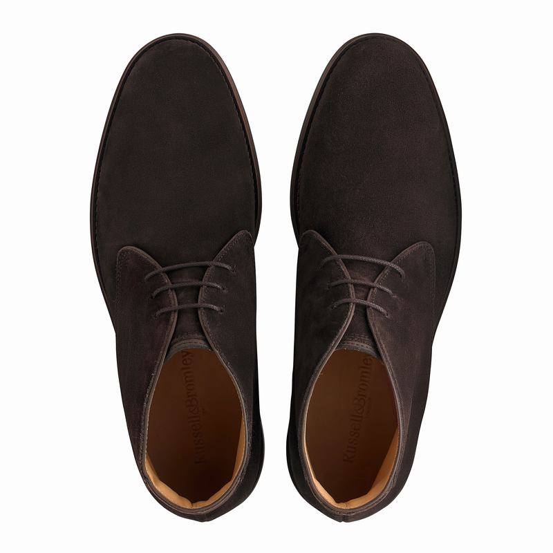 Pustynne Buty Russell And Bromley Classic Męskie Brązowe | LCF7959NS