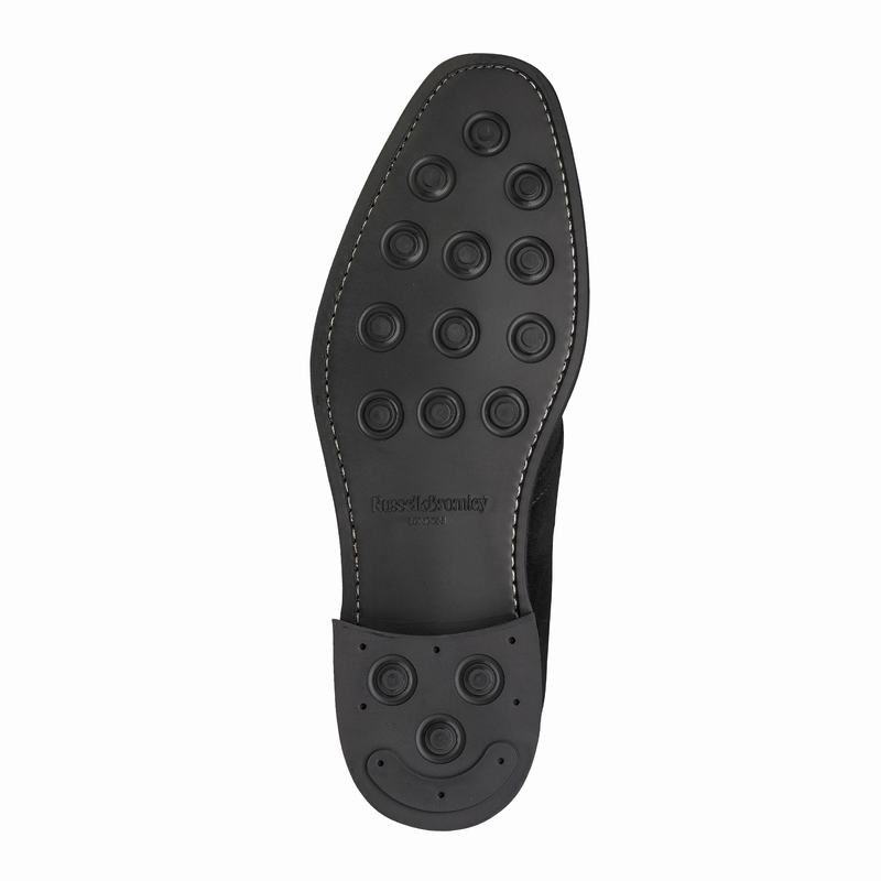 Pustynne Buty Russell And Bromley Jermyn Męskie Czarne | BVN2233AA