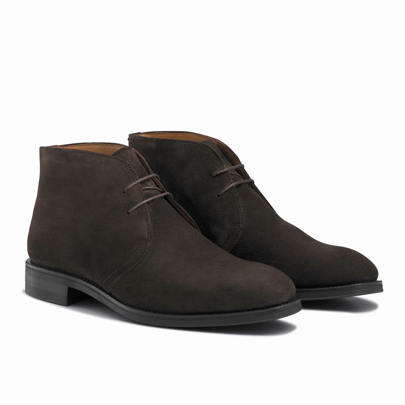 Pustynne Buty Russell And Bromley Jermyn Męskie Brązowe | FBW892RW