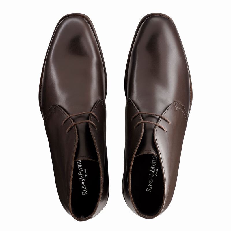 Pustynne Buty Russell And Bromley Jermyn Męskie Brązowe | PDV1694ZQ