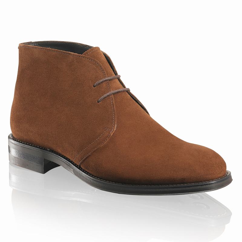Pustynne Buty Russell And Bromley Jermyn Męskie Brązowe | QCK176JA