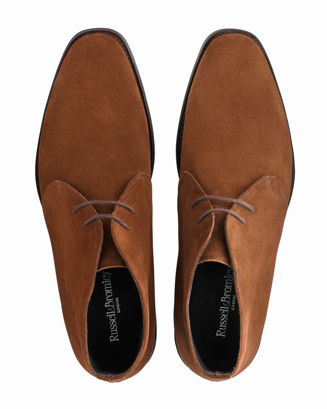 Pustynne Buty Russell And Bromley Jermyn Męskie Brązowe | QCK176JA