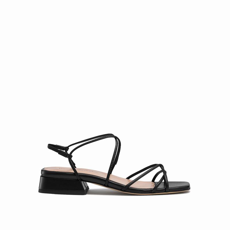 Sandały Russell And Bromley Airstrip Damskie Czarne | DRB5957UH