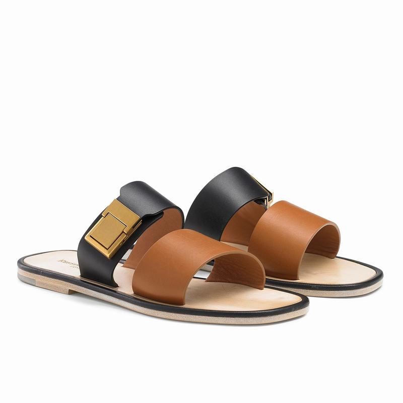 Sandały Russell And Bromley Aquaviva Damskie Czarne | GHC2577NE