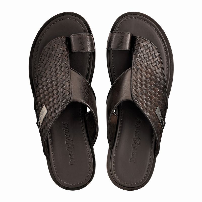 Sandały Russell And Bromley Arabian Męskie Brązowe | RRT3580AI
