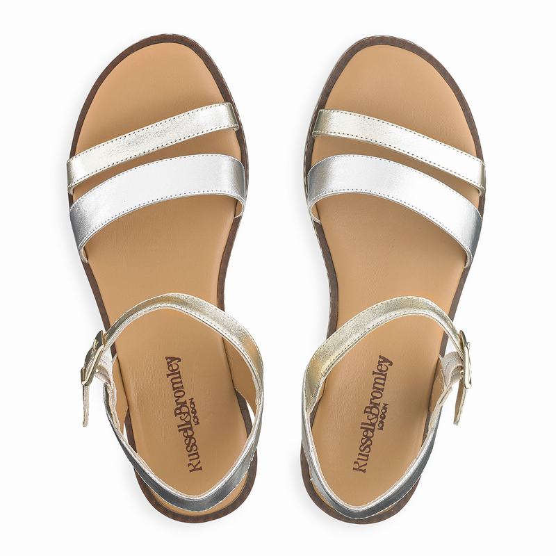 Sandały Russell And Bromley Bowery Damskie Kolorowe | FDK4140FG