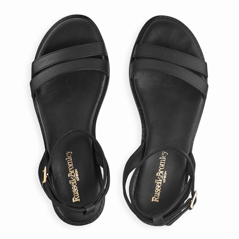 Sandały Russell And Bromley Brooklyn Damskie Czarne | PFB4186CJ