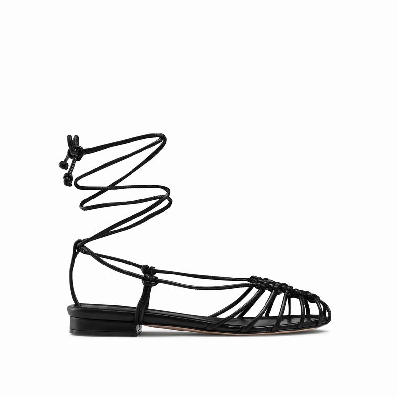 Sandały Russell And Bromley Connectlow Damskie Czarne | HHC525LU