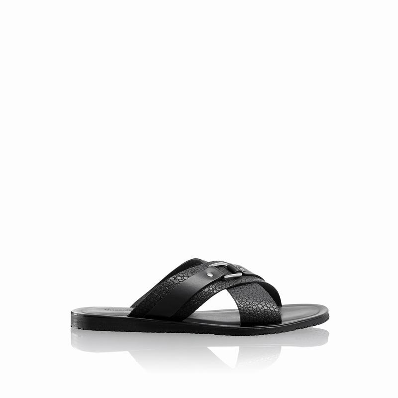 Sandały Russell And Bromley Dream Męskie Czarne | OTU2520AY