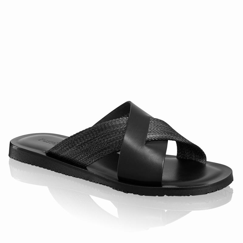 Sandały Russell And Bromley Fab Damskie Czarne | EVA3465GZ