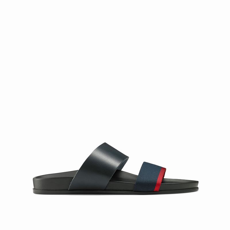 Sandały Russell And Bromley Fab Line Męskie Niebieskie | ZUG2871HC