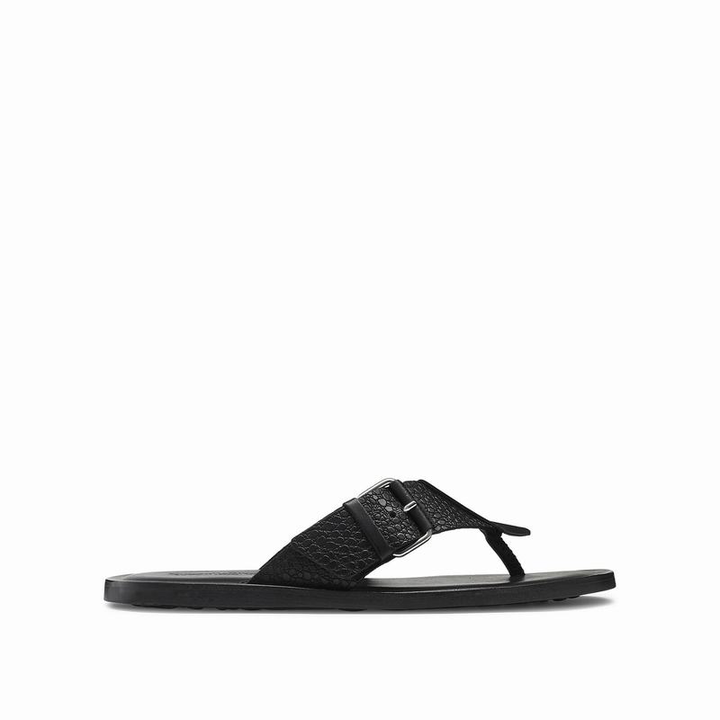 Sandały Russell And Bromley Klamry Up Męskie Czarne | THS8089HN