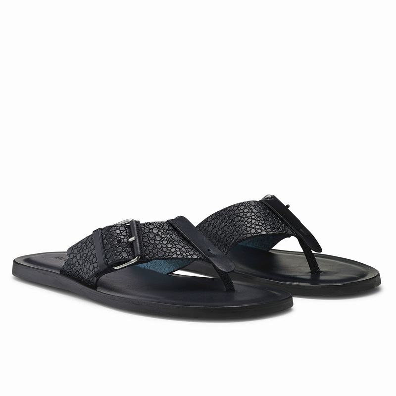 Sandały Russell And Bromley Klamry Up Męskie Niebieskie | WKO8029GT