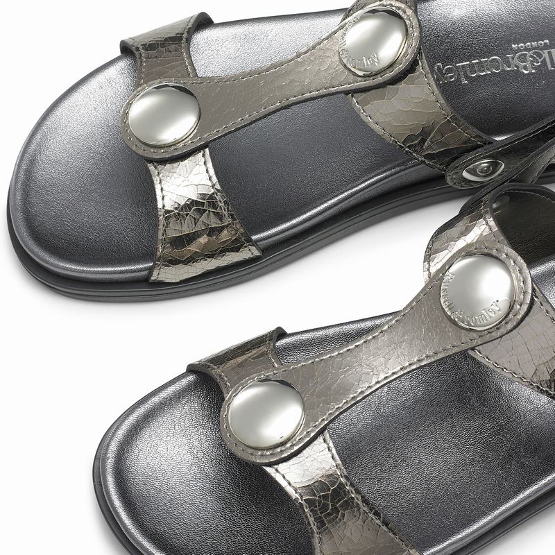 Sandały Russell And Bromley Laura Damskie Metallic | RLO3453JY