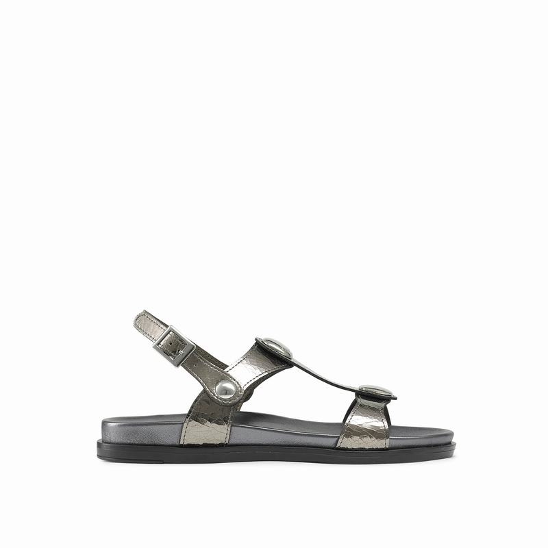 Sandały Russell And Bromley Laura Damskie Metallic | RLO3453JY