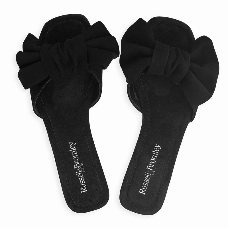 Sandały Russell And Bromley Minnie Damskie Czarne | TOQ8610ZU