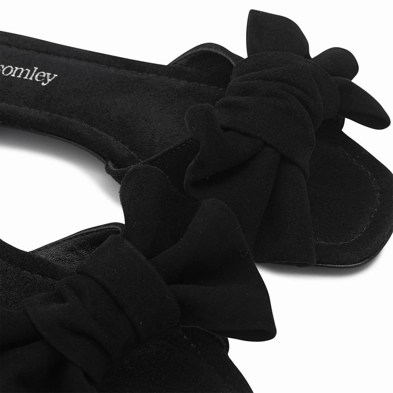 Sandały Russell And Bromley Minnie Damskie Czarne | TOQ8610ZU