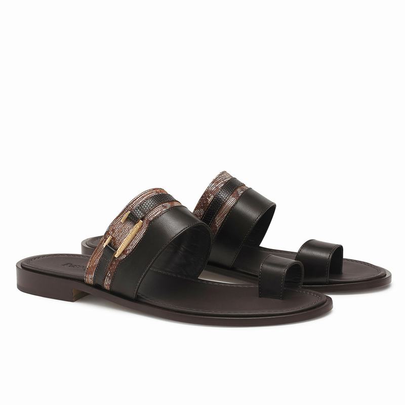 Sandały Russell And Bromley Oasis Męskie Brązowe | TXW1356YP