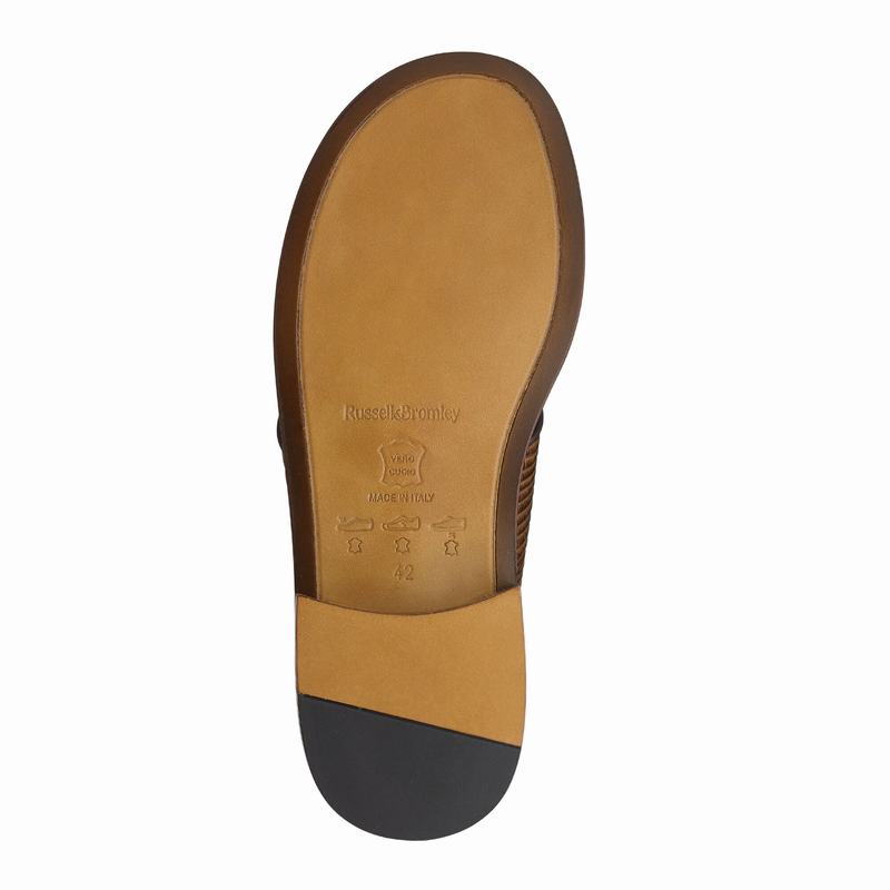 Sandały Russell And Bromley Perugia Męskie Brązowe | RYN3637EO