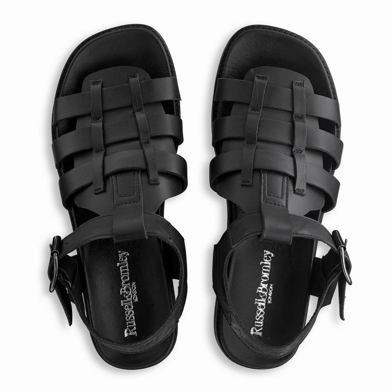 Sandały Russell And Bromley Portland Damskie Czarne | ONY5544CX