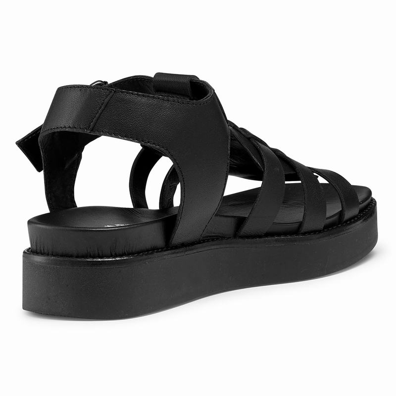Sandały Russell And Bromley Portland Damskie Czarne | ONY5544CX