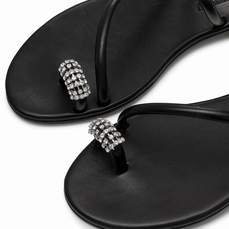 Sandały Russell And Bromley Quartz+ Damskie Czarne | EUU9736SB