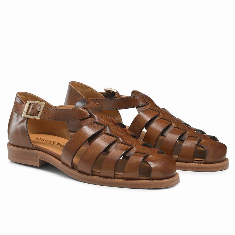Sandały Russell And Bromley Siracuse Damskie Brązowe | CYA2954NX