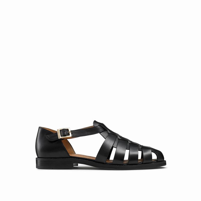 Sandały Russell And Bromley Siracuse Damskie Czarne | OZK9090FC